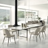 Foyer dining chair with perforated backrest - myhome Foyer dining chair with perforated backrest - myhome